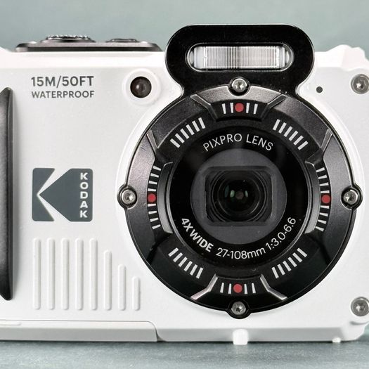 Kodak Pixpro WPZ2 White Digital Camera 16MPX Wi-Fi Waterproof 15MT