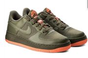 Nike Air Force 1 LV8 PRM Olive Green Orange UK4.5 Brand New and Unworn