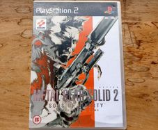 Mint PS2 Metal Gear Solid 2 "Sons Of Liberty"