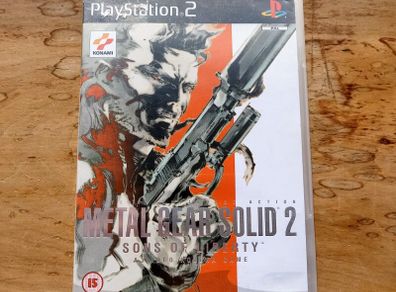 Mint PS2 Metal Gear Solid 2 "Sons Of Liberty"