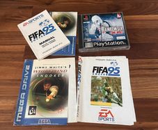 Retro game manuals - PS1 case - Mega Drive - PlayStation inserts