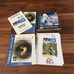 Retro game manuals - PS1 case - Mega Drive - PlayStation inserts