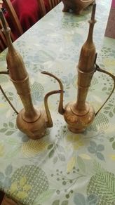Brass decanters