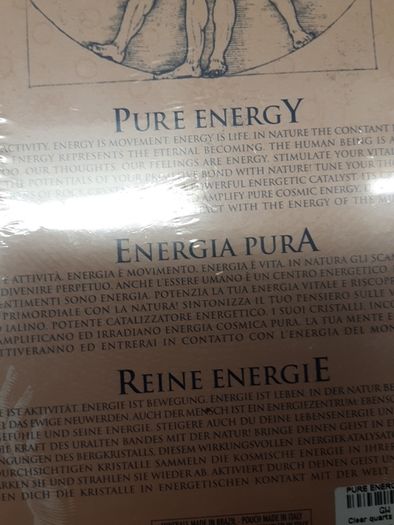 Quartz energy crystals