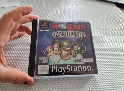 Worms World Party PlayStation1 Ps1 PlayStation2 Ps2 Games Original