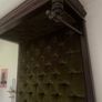 Antique wooden half-tester bed Image 4