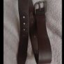 Vintage Pepe Jeans London Leather Belt  Made in Italy  Size 84 Image 9