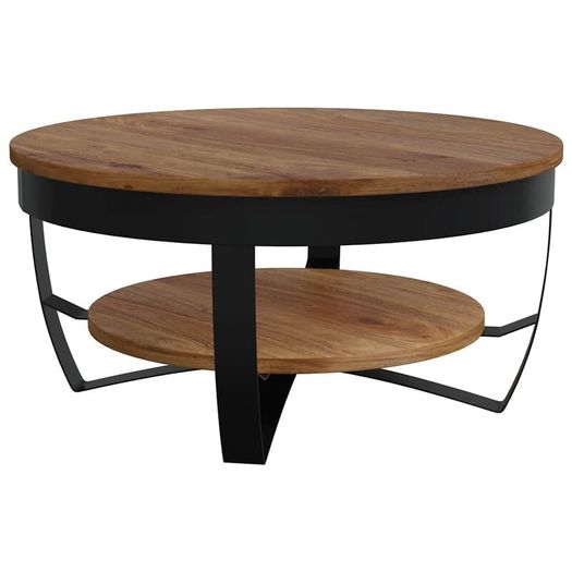 Coffee Table 65x65x32 cm Solid Acacia Wood