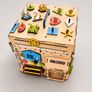 Montessori Large Wooden Montessori Cube - Quick Relocation SALE Image 4