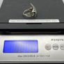 Chunky Heavy Vintage Silver Star and Skull Ring 10g - Biker, Gothic Image 8