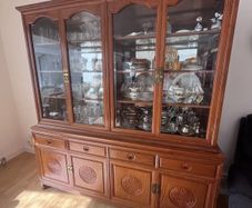 Solid Rosewood Display & Storage Cabinet