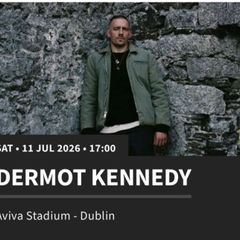 2 x Dermot Kennedy standing tickets