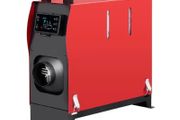 8kw Diesel Air Heater 12V All in One Mini Heater 4-Air Outlets With Silencer LCD Switch New