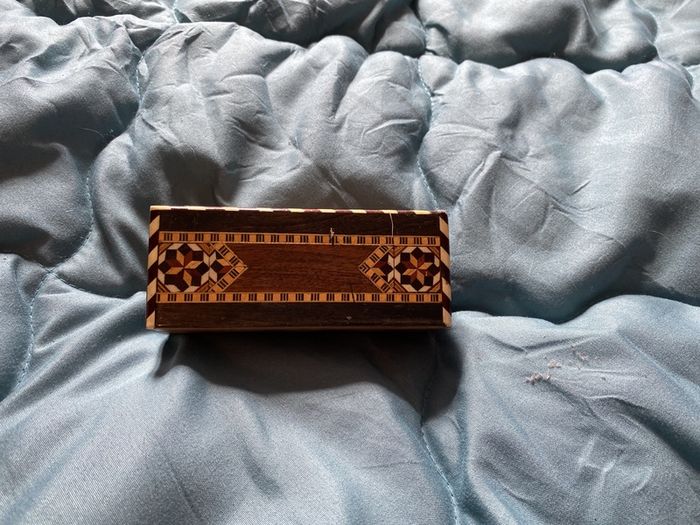 antique mini domino set