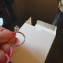 Brand new lab-grown diamond engagement ring for sale, never worn Image 3