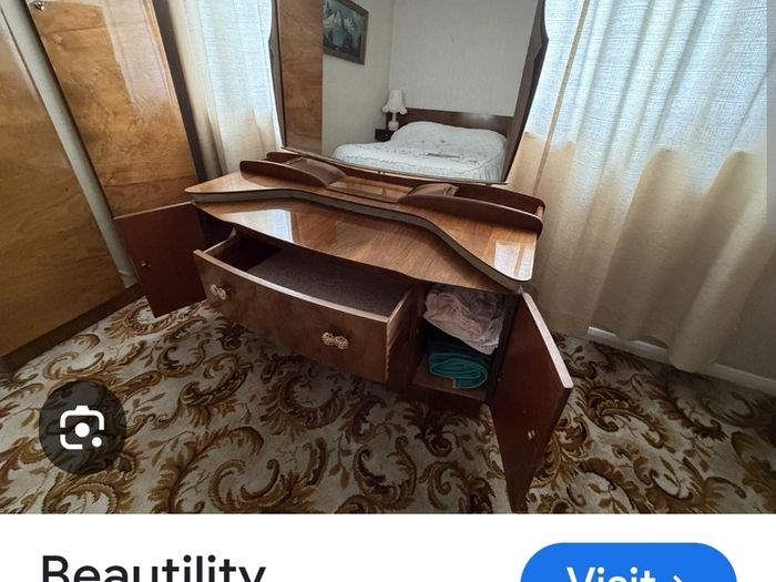 1950's wardrobe & dresser