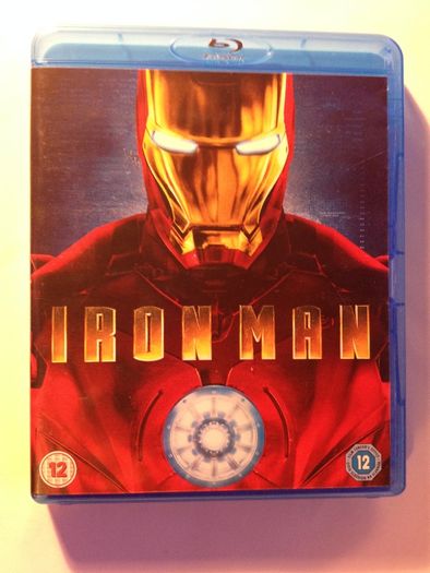 Iron Man Trilogy (Marvel) Robert Downey Jr. [3xBlu-ray Movies]