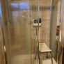 Shower Tray and Sliding Shower door + Glass pane Image 7