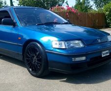 ## Honda Crx ## Celestial Blue ##