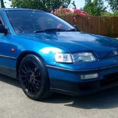 ## Honda Crx ## Celestial Blue ##