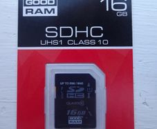 16Gb UHS-1 Class10 80MBs/sec SD SDHC Memory Card GoodRam Secure Digital