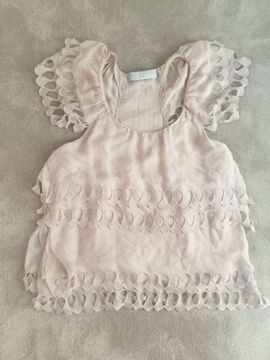 Stella mccartney Silk blouse top uk8 rrp350