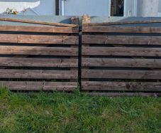 Wooden Driveway Gates
