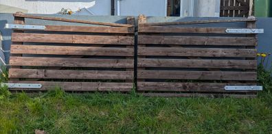 Wooden Driveway Gates