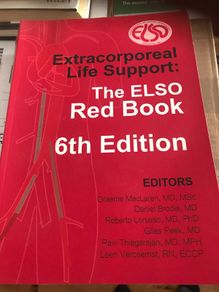 ELSO extracorporeal life support 6th edition the ELSO Red book