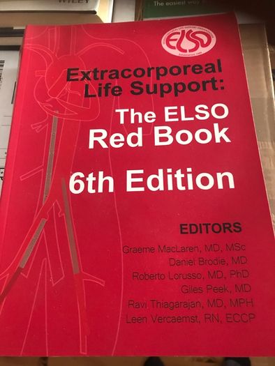 ELSO extracorporeal life support 6th edition the ELSO Red book