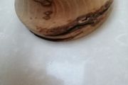 Handmade Woodturned candle night light holder