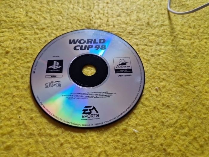 World Cup 98 1998  PlayStation1 ps1 PlayStation2 ps2 games Original