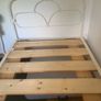 Antique iron framed bed Image 2