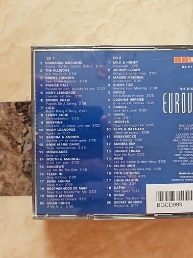 Eurovision The Story Of 2CD Boxset