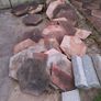 Hexagonal Garden patio slabs for sale. 1 each. Image 3