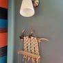decorative shelf with deer antler Image 4