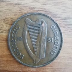 Irish 1931 penny