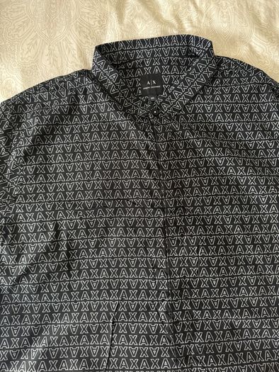 Armani Exchange Logo Print Shirt XL