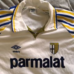 Parma Umbro 1990-91 Parmalat jersey shirt XL vintage rare