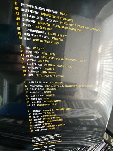 Trance Nation The Classics 4xLP 12" vinyl