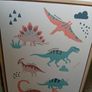 Dinosaur canvas wall art Image 2