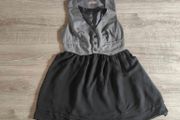 Grey Black Dress size 10