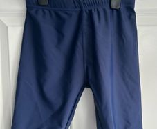 Next navy longer leg swim shorts - age 11