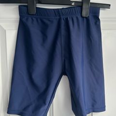 Next navy longer leg swim shorts - age 11