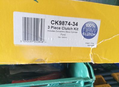 3pc clutch kit CK9874-34 focus c-max s40