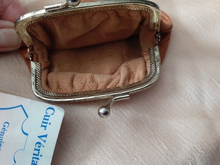 New genuine leather small purse