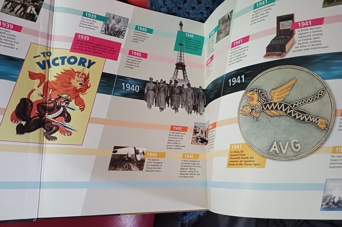 The World in Flames/1939- 1945/ Reader's Digest illustrated History of the World/2007,1st ed.