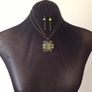 Vintage Pendant and Drop Earrings Image 2