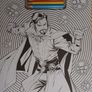 Marvel Tear Off Colouring Book with Pencils NEW Image 9
