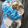 Baseball Cap Hollywood Snapback Hat Floral Hawaiian Image 2